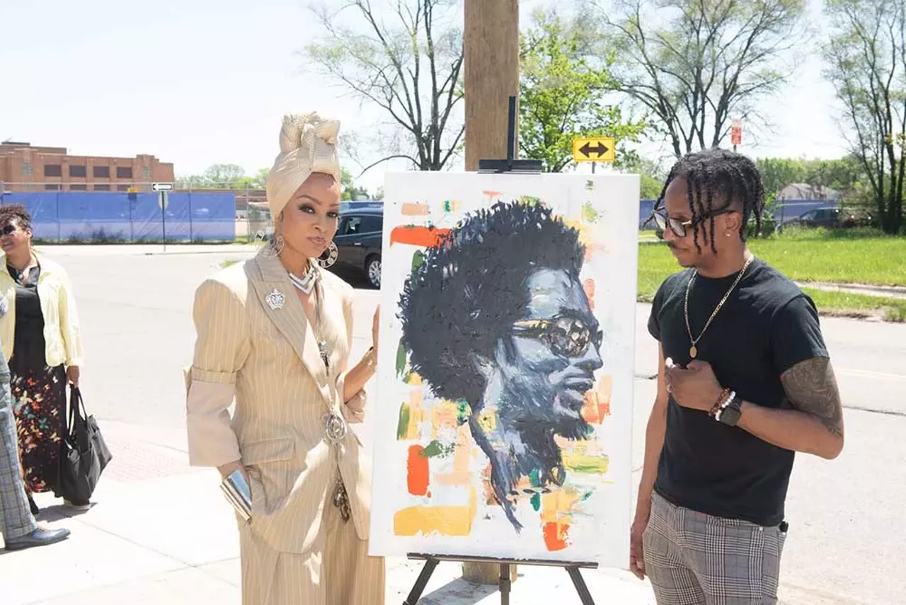 Image: City of Detroit honors Amp Fiddler by renaming Conant Gardens street